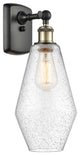 Innovations 516-1W-BAB-G654-7 1-Light Sconce, Black Antique Brass
