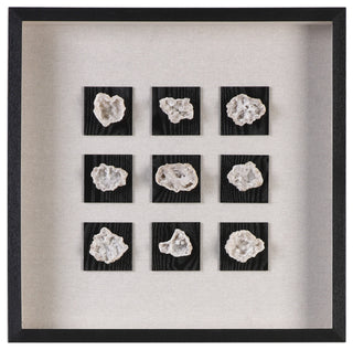 Uttermost 04080 Geode 21 5/8 Inch x 21 5/8 Inch Shadow Box by - Black