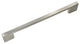 Utopia Alley Brax II Cabinet Pull, Brushed Nickel, 6.3" Center to Center, 5 Pack