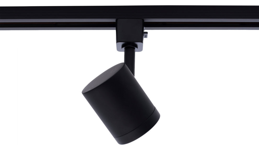 Charge LED Line Voltage Track Head, Black