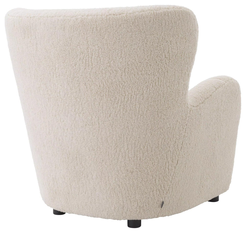 Brisbane Cream Wingback Chair | Eichholtz Svante L