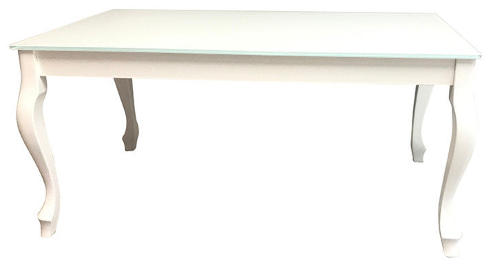 Retro Coffee Table, White