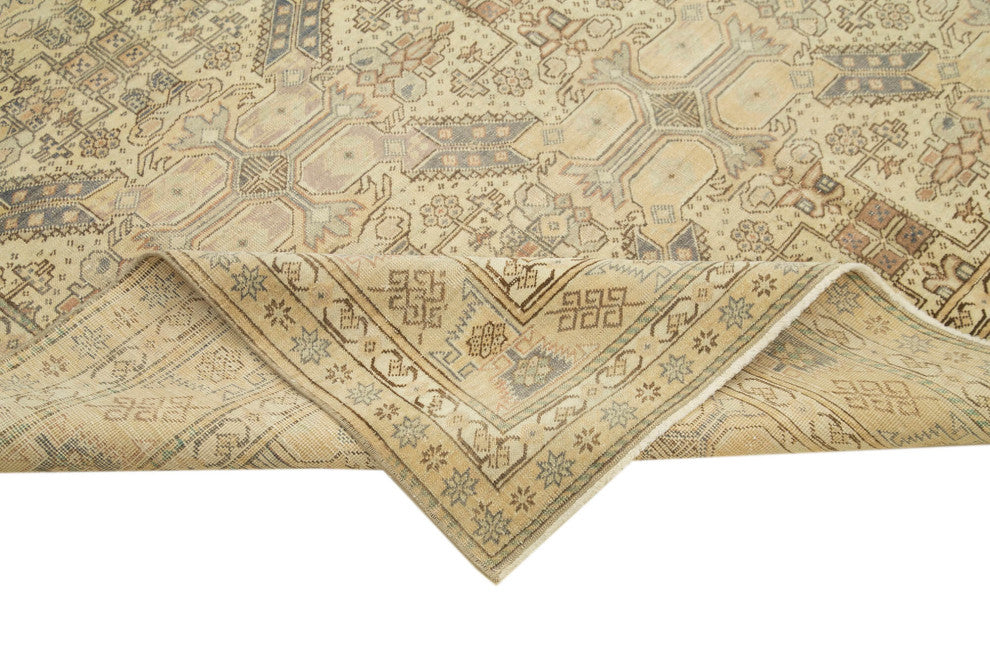 Rug N Carpet - Handmade Turkish 6' 6'' x 9' 5'' Wool Area Rug
