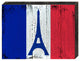 Flag Of France Wooden Block 85099Fr