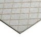Indoor/Outdoor York YO1 Ivory Machine Washable 2'3" x 12' Rug