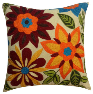 Decorative Floral Pillow