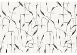 Gray & Black Ivory Coast Wall Mural