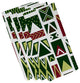 Decorative Holiday Napkin, Set of 4, White