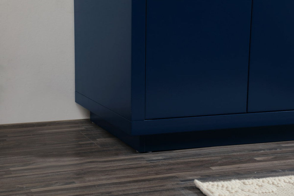 Bethany Single Bathroom Vanity, Blue, 42"