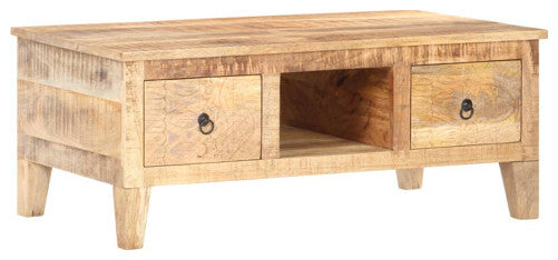 vidaXL Coffee Table End Table Living Room Side Sofa Table Solid Mango Wood