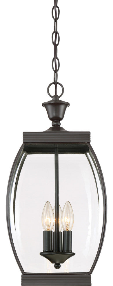 Quoizel OAS1509 Oasis 3 Light 9"W Mini Pendant - Medici Bronze
