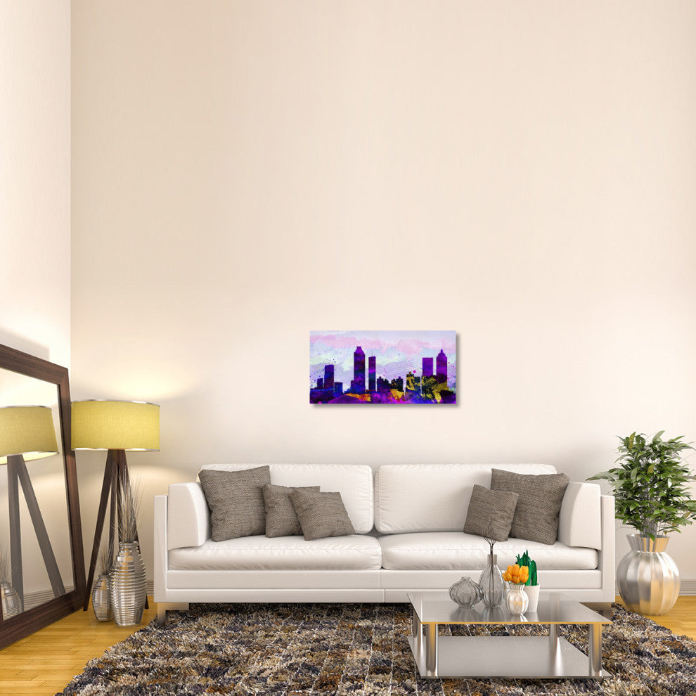 "Atlanta City Skyline" Fine Art Print