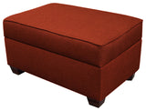 Duobed 24"x36" Storage Ottoman, Brick