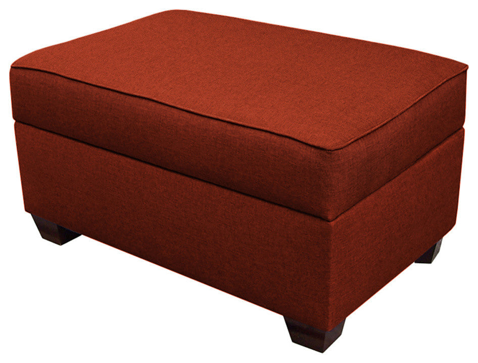 Duobed 24"x36" Storage Ottoman, Brick