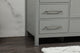 Isabel Single Bathroom Vanity, Gray, 60", Without Backsplash