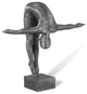 Diving Sculpture, Aluminum