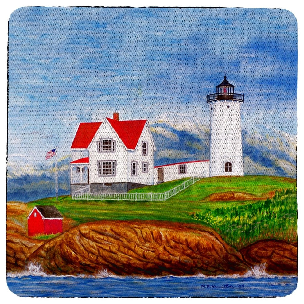 Nubble Lighthouse Coasters - Three Sets of 4 (12 Total)
