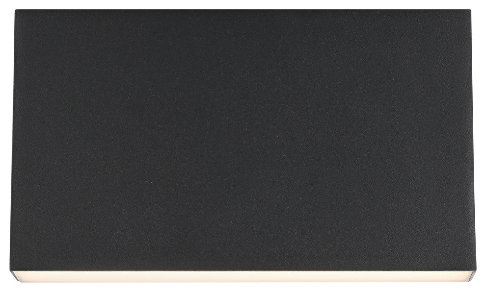 Home Living 8.5" Outdoor Wall Sconce, Black