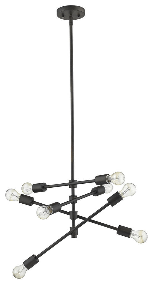 Calix 8-Light Oil-Rubbed Bronze Pendant