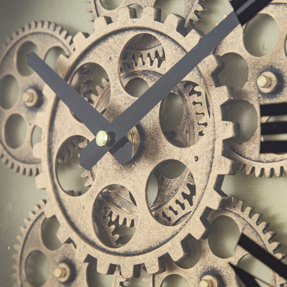 Ship's Wheel Wall Clock
