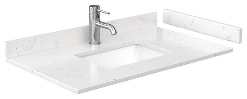 Wyndham Collection Sheffield 36" Cabinet Wood Single Bathroom Vanity in Gray