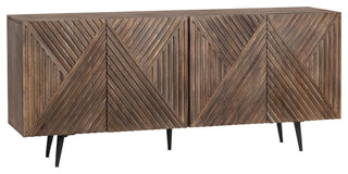 Catalina Mango Wood Sideboard, Brown