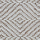 8' x 10' Chillon Natural and Wool Diamond Rectangle Area Rug