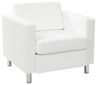 Pacific Dillon Vinyl Chair, Snow