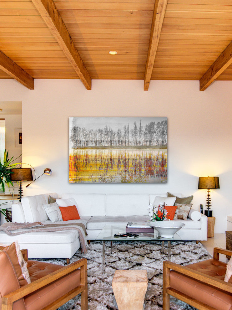 "Sunset Lake" Fine Art Canvas Print, 45"x30"