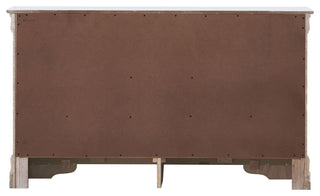 Verona 6-Drawer Dresser, White