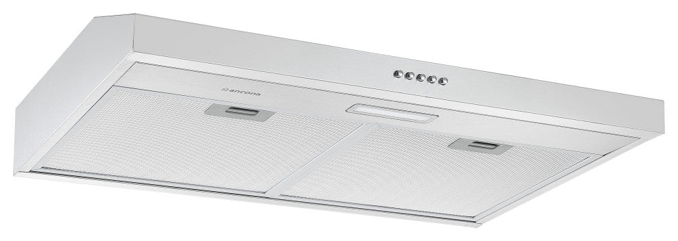 Ancona 30" Convertible Under Cabinet Range Hood, Stainless Steel