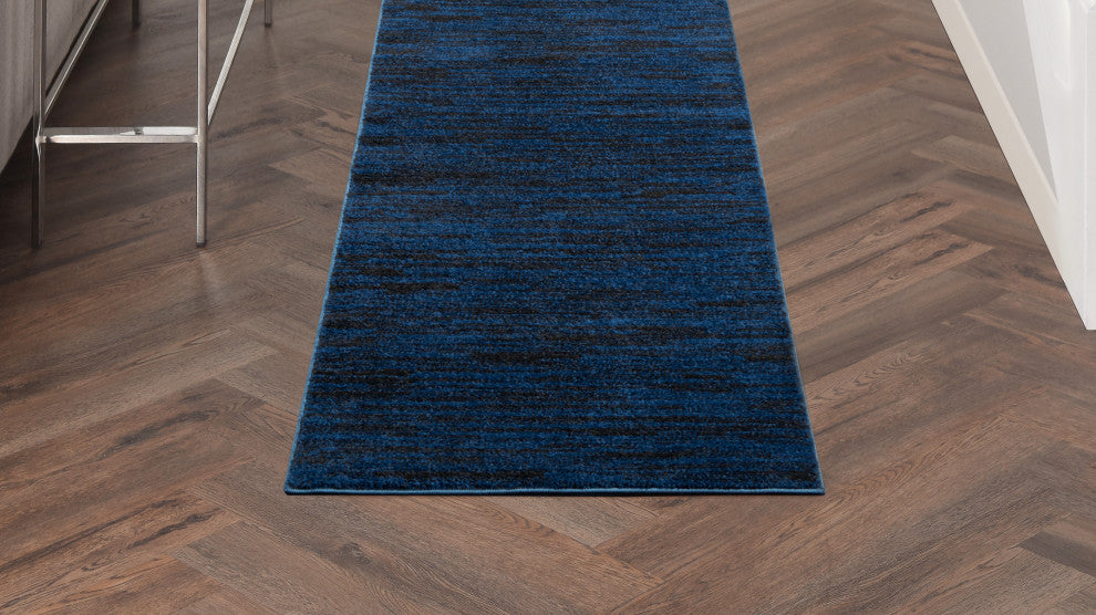 Nourison Essentials 2' x 6' Midnight Blue Outdoor Area Rug