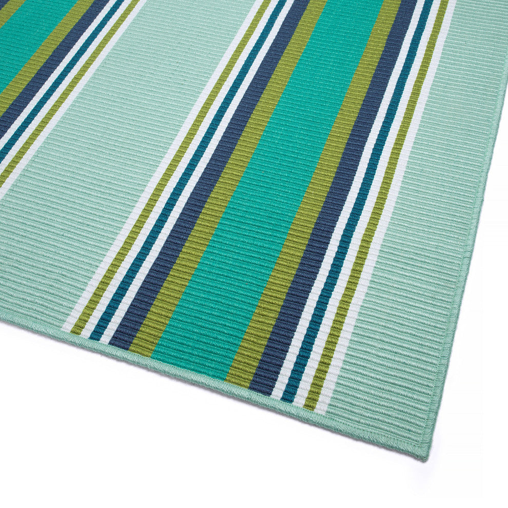Voavah Seafoam 5' x 7'6" Rectangle Area Rug