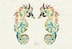 Betsy Drake Betsy's Seahorses 30 Inch By 50 Inch Comfort Floor Mat