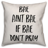 Babe Of the Waves, Throw Pillow, 20"x20"