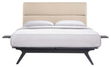 Black Beige Addison 3 Piece Queen Bedroom Set