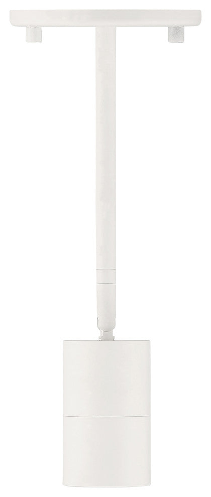 Cafe 1 Light LED Wall Or Ceiling Spotlight, Matte White