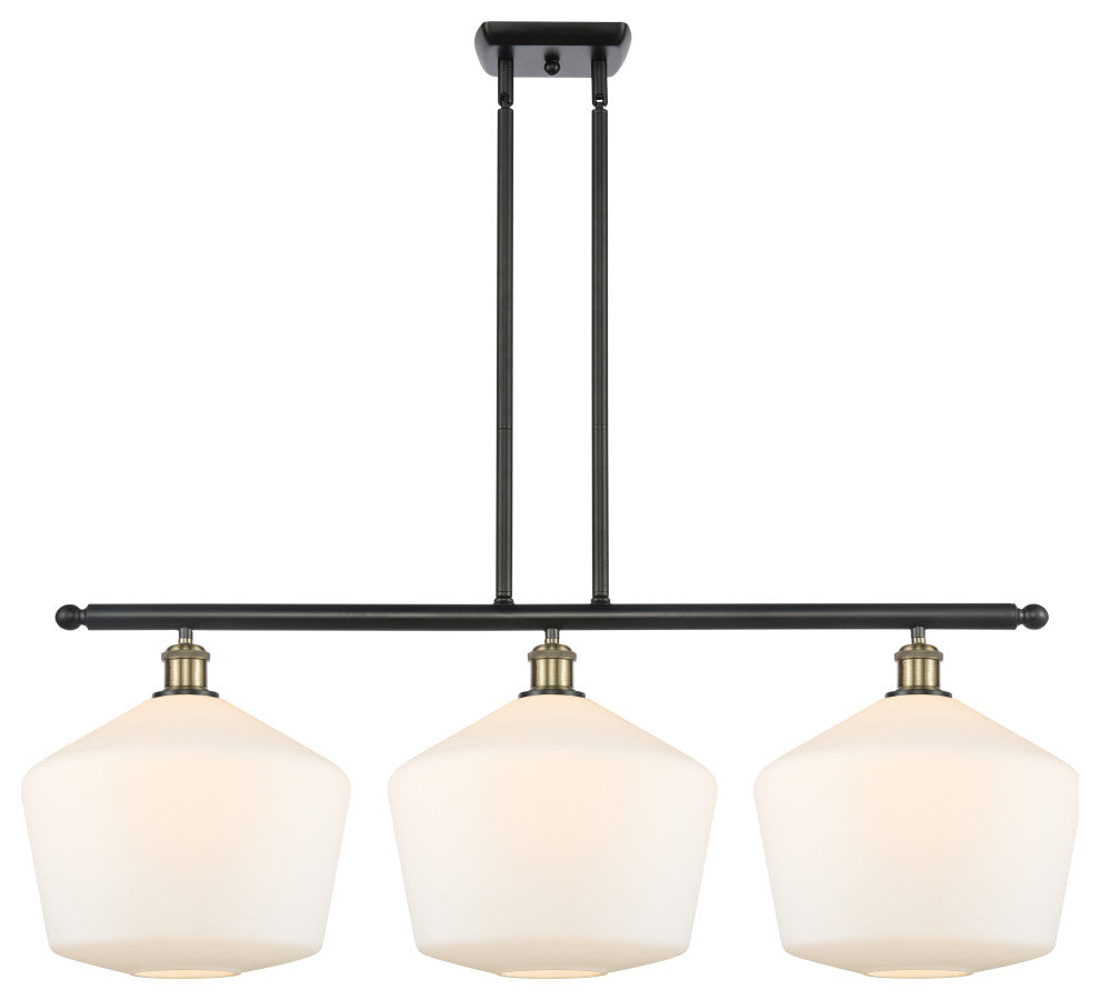 Innovations 516-3I-BAB-G651-12-LED 3-Light Island Light, Black Antique Brass