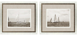 Regatta II Framed Art, 2-Piece Set