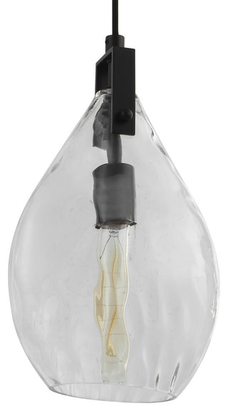 Uttermost Campester 1 Light Watered Glass Mini Pendant