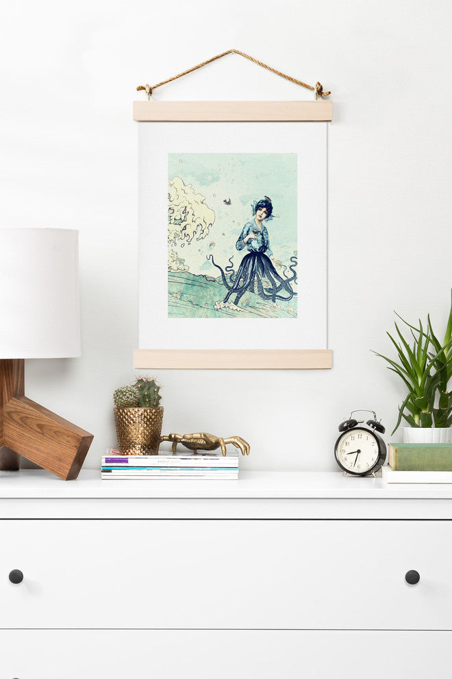 Deny Designs Belle13 Sea Fairy Art Print