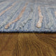 HAND WOVEN FLAT WEAVE KILIM POLYESTER RUGS -Rectangle,Blue Multicolor,Abstract, [Rectangle] 8'x10'