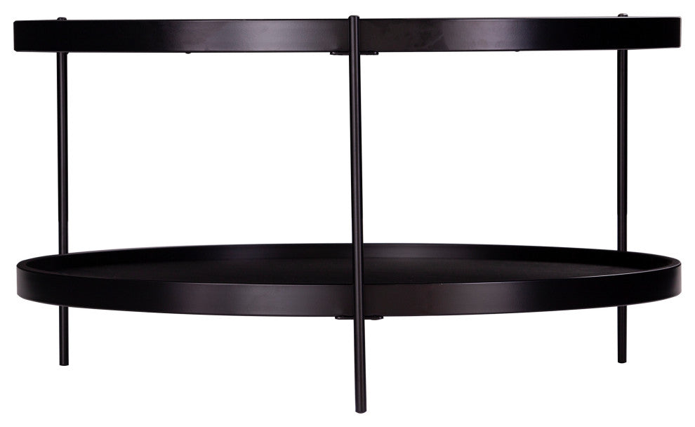 Vestal Round Farmhouse Style Cocktail Table