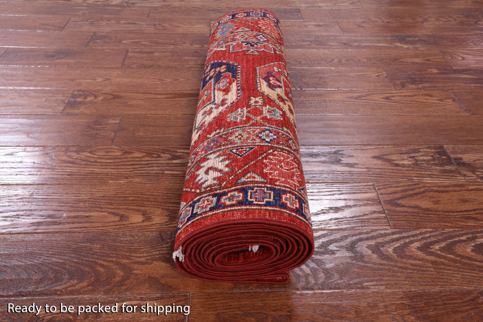 2' 9" X 12' 6" Bokhara Handmade Runner Rug Q10893