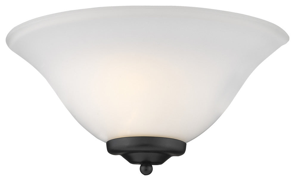 Golden Lighting 8355 Multi-Family 6" Tall Wall Sconce - Black