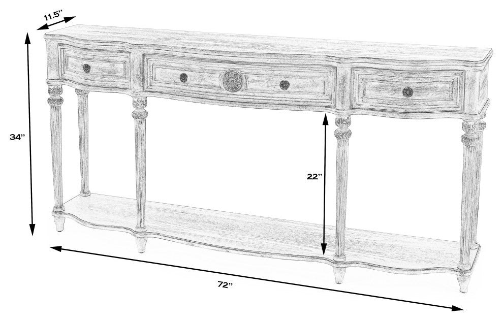 Butler Peyton Plantation Cherry Console Table