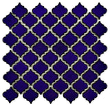 Hudson Tangier Mosaic Floor and Wall Tile, Blue Eye