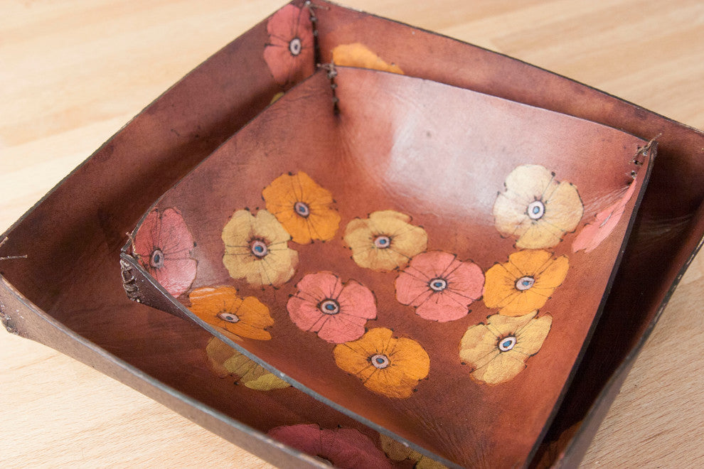Poppy Garden Valet Tray, Large