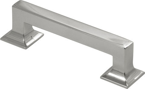 96mm Studio Collection Bright Nickel Cabinet Pull, BPP3011-14