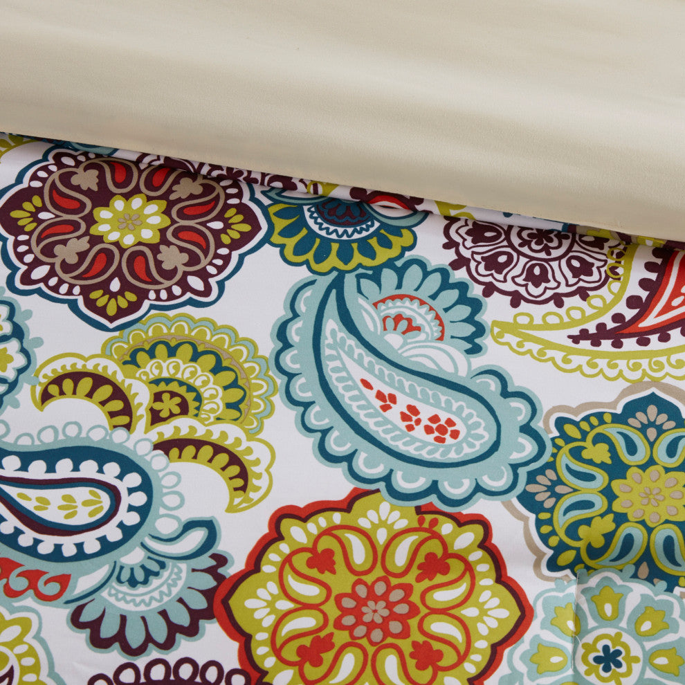 Mi Zone Microfiber Printed Comforter Mini Set, King